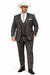 Western Suits For Wedding - Western Tuxedo - Grey - Traje Para Hombre
