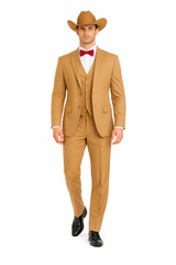 Western Suits - Tan Cowboy Tuxedo - Traje Para Hombre