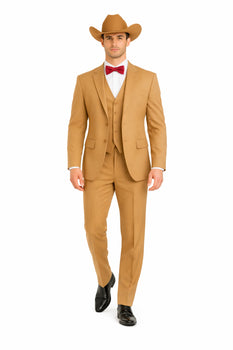 Western Suits - Tan Cowboy Tuxedo - Traje Para Hombre