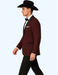 Western Suits - Trajes Para Hombres  - Cowboy Formal Attire - Trajes De Novio - Burgundy