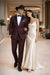 Western Suits - Trajes Para Hombres  - Cowboy Formal Attire - Trajes De Novio - Burgundy