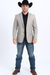 Western Blazer - Saco Para Hombre - Mens Double Button Western Beige Blazer
