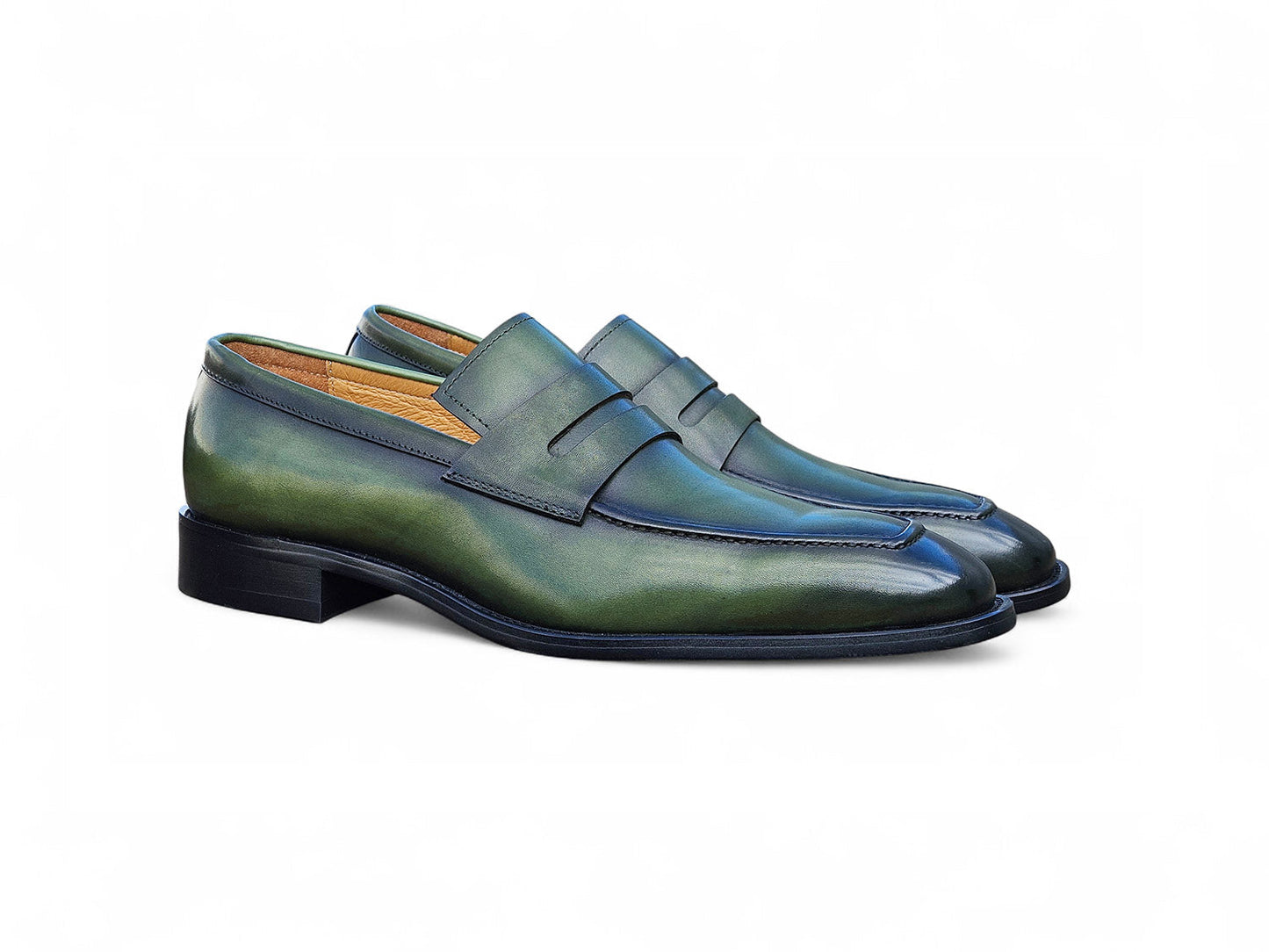 Carrucci Patina Finished Penny Loafer