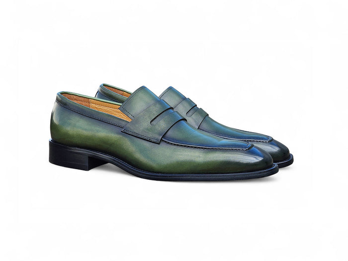 Carrucci Patina Finished Penny Loafer