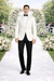 White Dinner Jacket Sport Coat Blazer Single Buttons