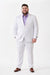 2 Button Men's  Jacket White Linen Suit - Mens Linen Suit