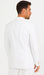White, Six Button Double Breasted Suits Blazer Jacket Coat
