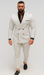 White Suits With Black Pinstripe - 1920's 1940's Dress Suit