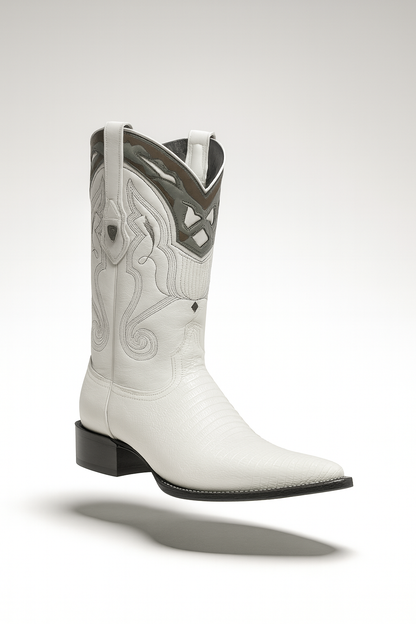 Men's Wild West Teju Lizard Skin 3X Toe Boots 29507 - Image 44