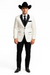 White Two toned Kids Sizes 2 Buttons Party Cheap Priced Business Suits Perfect For boys wedding outfits Clearance Sale & Tuxedo & Dinner Jacket Blazer W/ Black + Free Pant