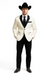 White Two toned Kids Sizes 2 Buttons Party Cheap Priced Business Suits Perfect For boys wedding outfits Clearance Sale & Tuxedo & Dinner Jacket Blazer W/ Black + Free Pant