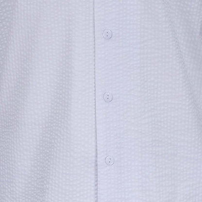 White Seersucker Relaxed Fit 2pc