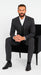 Wide leg Suits - Classic Fit Suits - Athletic Fit Suits 1 Button Vested Suits - Wool Charcoal Suits