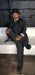 Wide leg Suits - Classic Fit Suits - Athletic Fit Suits 1 Button Vested Suits - Wool Charcoal Suits