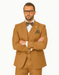 Wide leg Suits - Classic Fit Suits - Athletic Fit Suits 1 Button Vested Suits - Wool Sapphire Suits