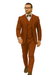 Wide leg Suits - Classic Fit Suits - Athletic Fit Suits 1 Button Vested Suits - Wool Sapphire Suits