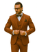 Wide leg Suits - Classic Fit Suits - Athletic Fit Suits 1 Button Vested Suits - Wool Sapphire Suits