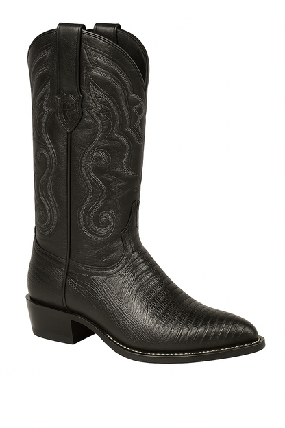 Men's Wild West Teju Lizard Skin J Toe Boots 29907 - Image 14