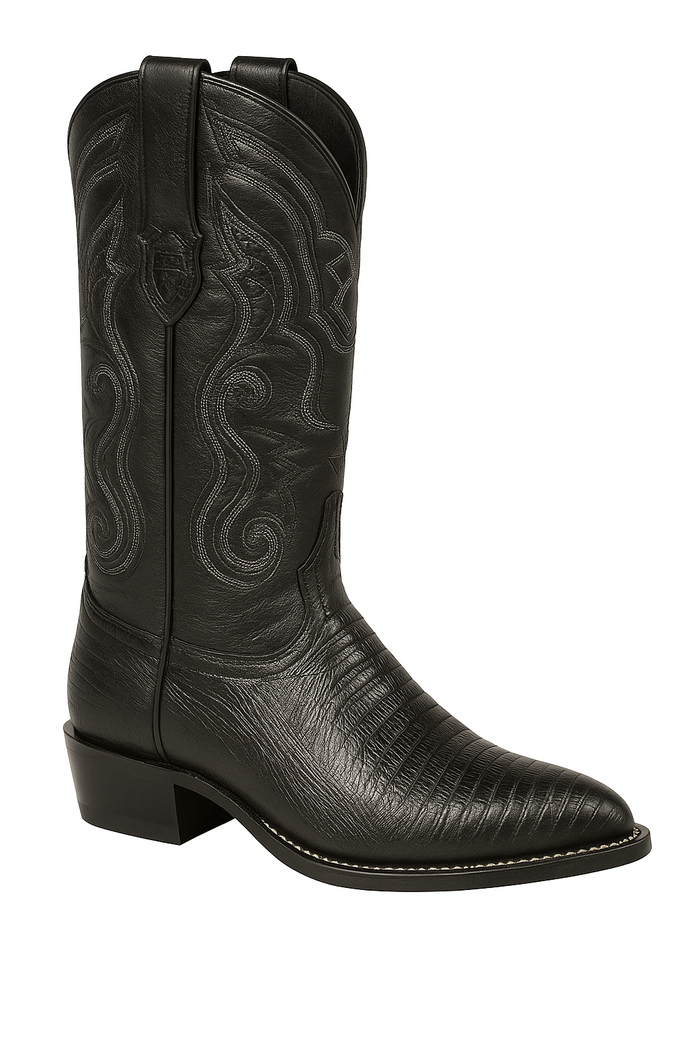 Men's Wild West Teju Lizard Skin J Toe Boots 29907 - Image 14