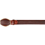 Men's Wild West Genuine Leather Laser Design Casual Belt 2C24U9951