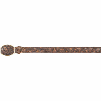 Men's Wild West Monster Fish Laser Design Casual Belt 2C11U1088