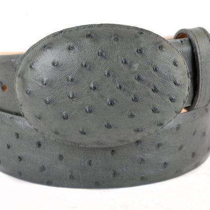 Men's Wild West Ostrich Skin Cowboy Belt 2C110309