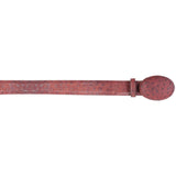 Men's Wild West Ostrich Skin Cowboy Belt 2C110330