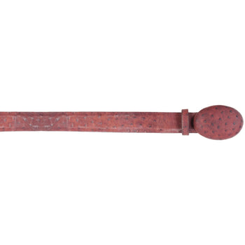 Men's Wild West Ostrich Skin Cowboy Belt 2C110330
