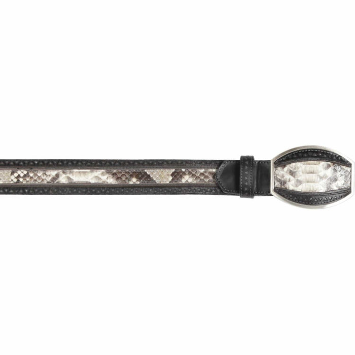 Men's Wild West Python Laser Design Casual Belt 2C24U5749