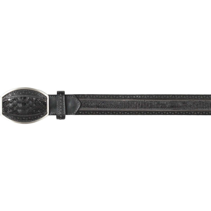 Men's Wild West Python Laser Design Casual Belt 2C24UG5705