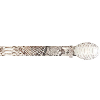 Men's Wild West Python Skin Cowboy Belt 2C115749