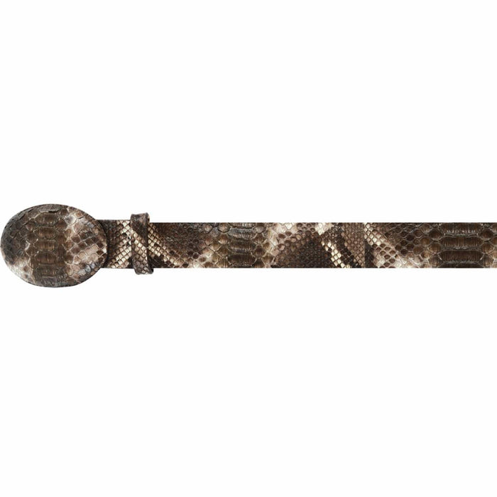 Men's Wild West Python Skin Cowboy Belt 2C115785 — MensUSA