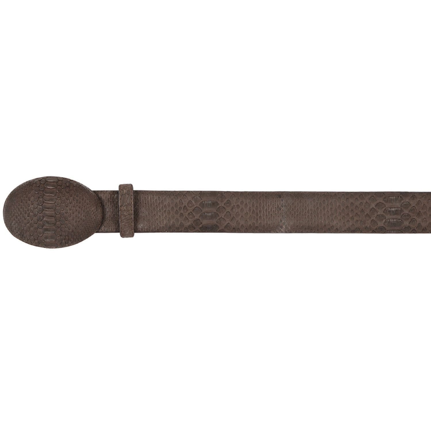 Men's Wild West Python Skin Cowboy Belt 2C11N5707 — MensUSA