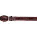 Men's Wild West Teju Lizard Laser Design Casual Belt 2C24U0718