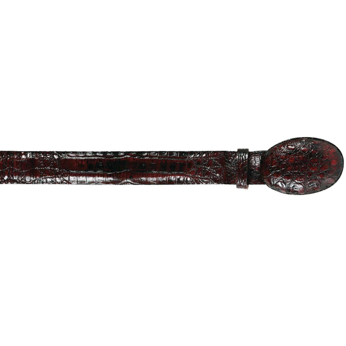 Men's Wild West Caiman Skin Cowboy Belt 2C110265