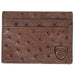 Wild West Ostrich Card Holder 2CA30307