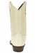 Wild West Cream ~ Off White Full Quill Ostrich Cowboy Boots - Botas De Avestruz