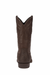 Wild West J-Toe Brown Single Stone Cowboy Boot