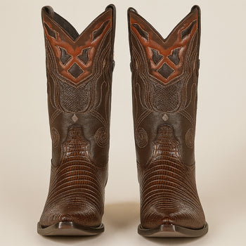 Men's Wild West Teju Lizard Skin 3X Toe Boots 29507 - Image 30