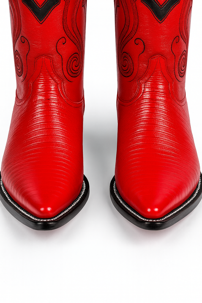 Men's Wild West Teju Lizard Skin 3X Toe Boots 29507 - Image 39