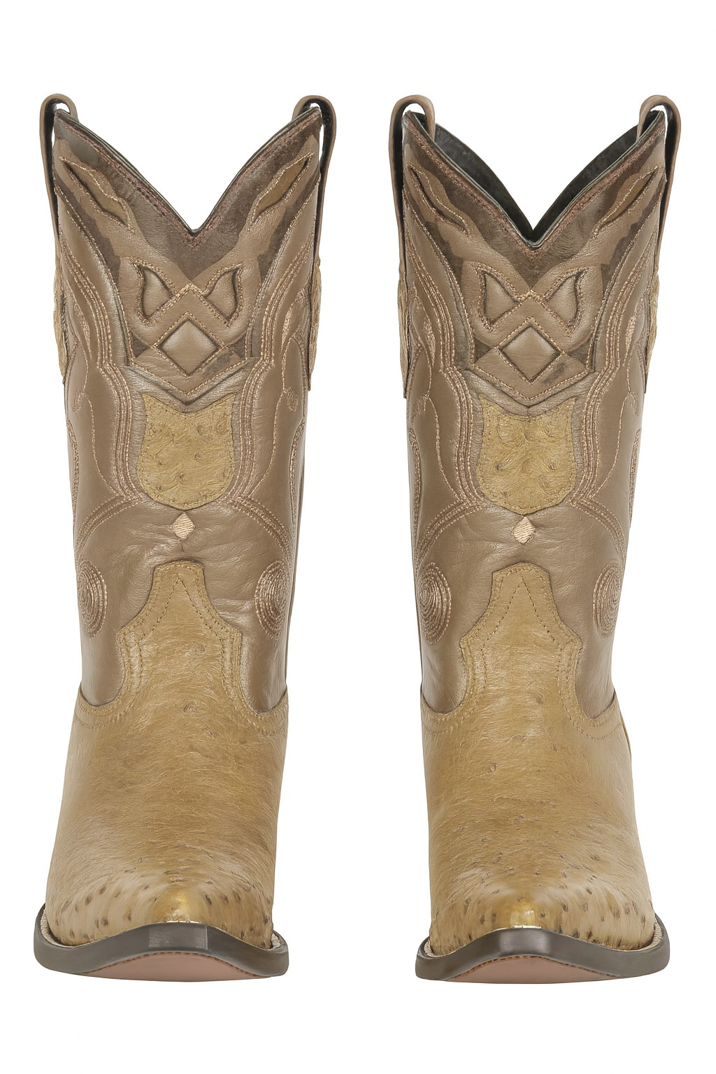 Men's Wild West Smooth Ostrich Skin 3X Toe Boots 29504-B - Image 38