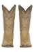 Men's Wild West Smooth Ostrich Skin 3X Toe Boots 29504-B