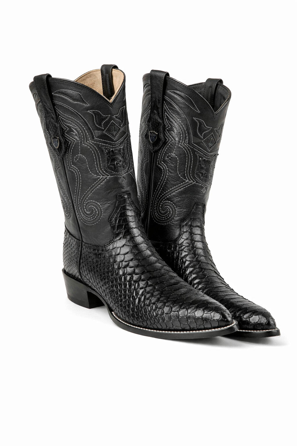 Men's Wild West Python Skin J Toe Boots 29957 - Image 12
