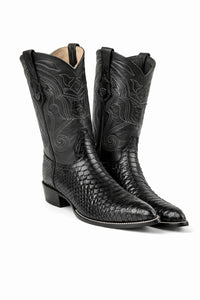 Men's Wild West Python Skin J Toe Boots 29957