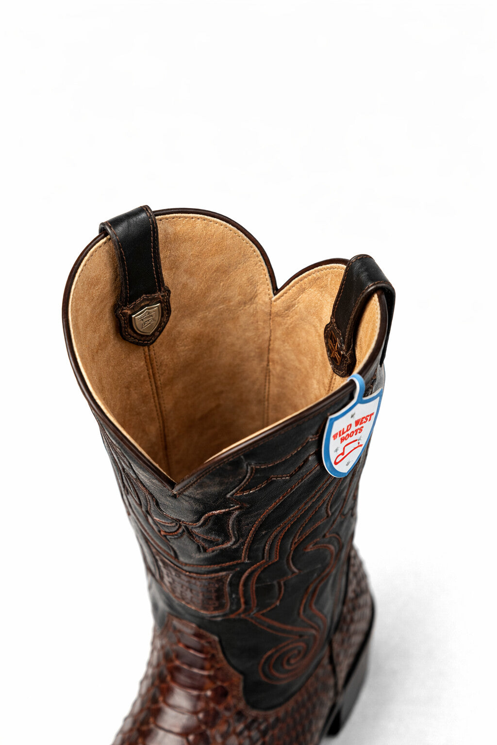 Men's Wild West Python Skin J Toe Boots 29957 - Image 29