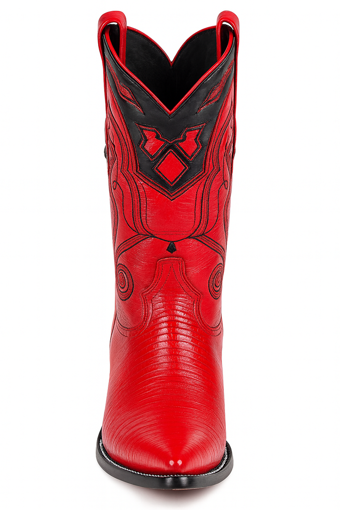Men's Wild West Teju Lizard Skin 3X Toe Boots 29507 - Image 34