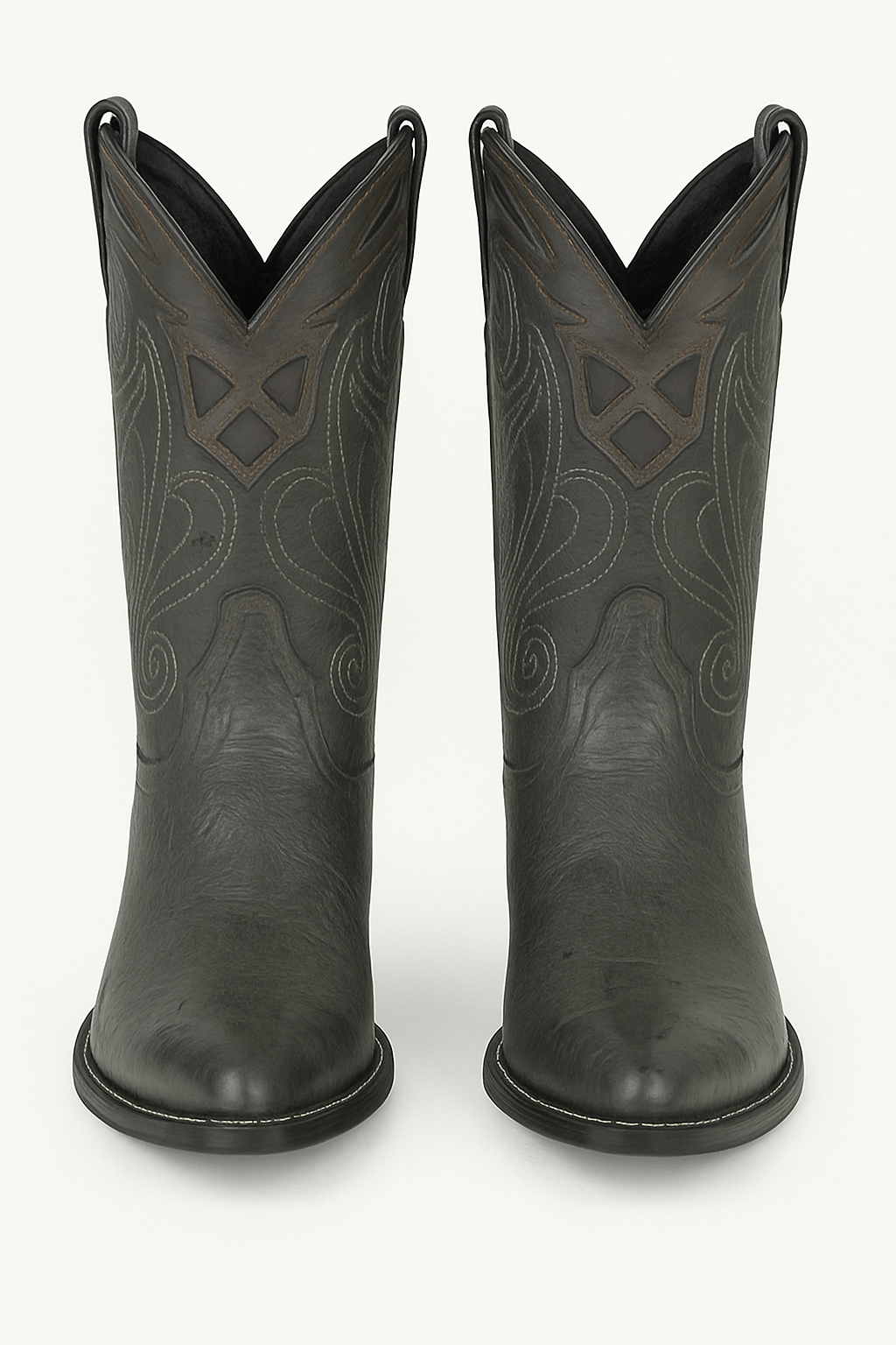 Men's Wild West Smooth Ostrich Skin 3X Toe Boots 29504-B - Image 16