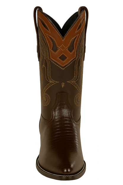 Men's Wild West Teju Lizard Skin J Toe Boots 29907 - Image 32