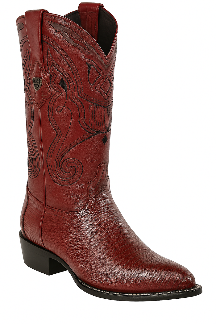 Men's Wild West Teju Lizard Skin J Toe Boots 29907 - Image 25