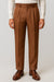 Mens Pant - Pleated Wide Leg - Copper - 100% Percent Wool Fabric